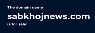 Sab Khoj News